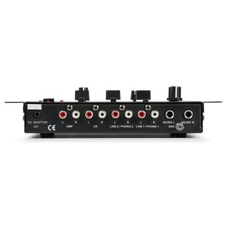 SkyTec- Vonyx STM-2211B Mixer 4 kanaler, svart