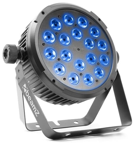 Beamz BT320 Flat PAR 18x6W 4-1 DMX IRC