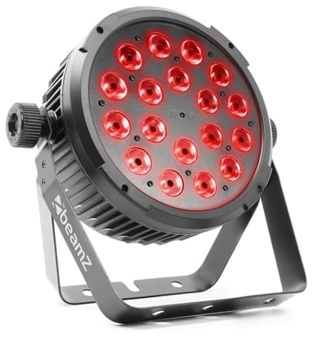 Beamz BT320 Flat PAR 18x6W 4-1 DMX IRC