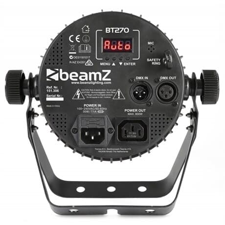 Beamz BT270 Flat Par 7x6W 4in1 DMX IRC