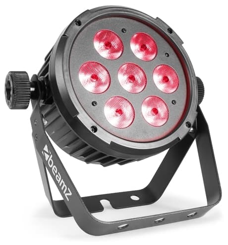 Beamz BT270 Flat Par 7x6W 4in1 DMX IRC