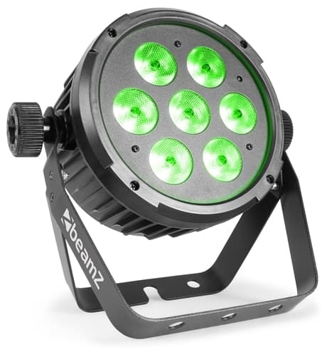 Beamz BT270 Flat Par 7x6W 4in1 DMX IRC