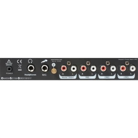SkyTec- Vonyx STM-2250 Mixer, 4 kanaler, effekter, USB, MP3