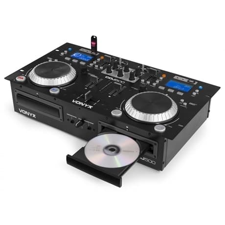 Vonyx CDJ500 Dubbel CD/MP3/USB/BT Förstärkare.S