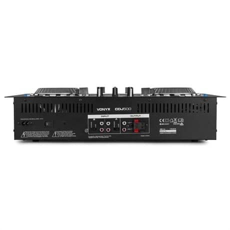 Vonyx CDJ500 Dubbel CD/MP3/USB/BT Förstärkare.S