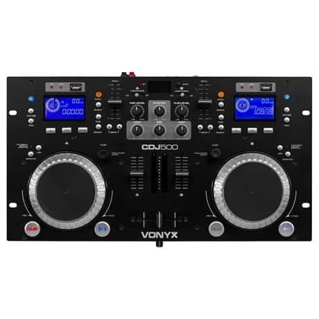 Vonyx CDJ500 Dubbel CD/MP3/USB/BT Förstärkare.S