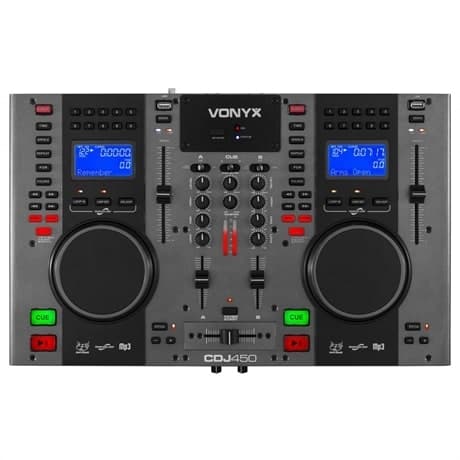Vonyx CDJ450 DubbelCD/MP3/USB, BT