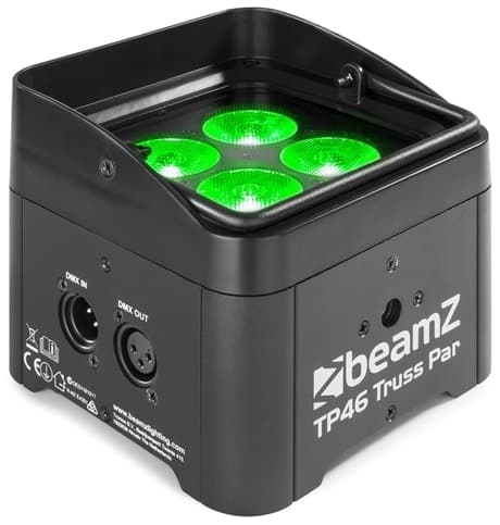 BeamZ TP46 Tross eller dekorbelysning, Par 4 x 4W 4in1 RGB-UV