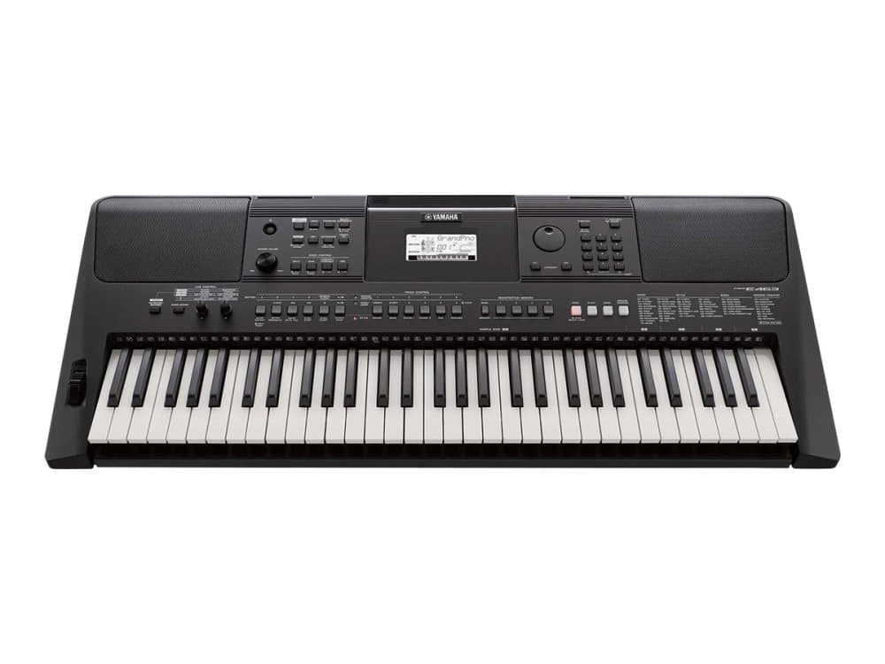 Yamaha PSR-E463 Digital Keyboard Svart