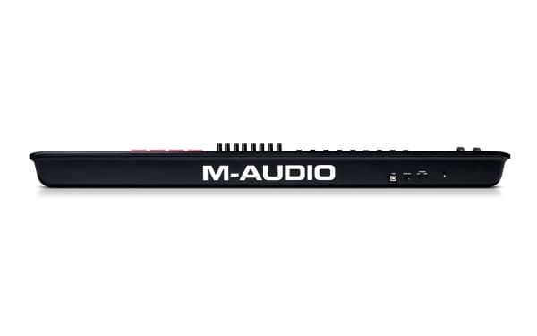 M-AUDIO Oxygen 61 (MKV), 61 taster, Knapper, Rotasjon, lysbildeviser, USB, USB, USB, Melodics, Skoove, Ableton Live Lite, MPC Beats, Hybrid 3.0, AIR