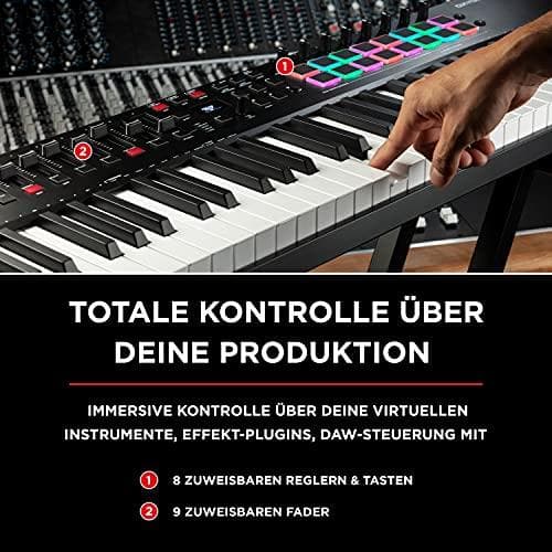 M-AUDIO Oxygen Pro 61 MIDI-keyboard 61 tangenter USB