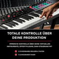 Miniatyrbillede 3 af 4: M-AUDIO Oxygen Pro 61 MIDI-keyboard 61 tangenter USB