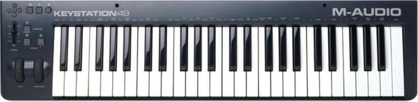 M-AUDIO Keystation 49 MK3 MIDI keyboard 49 tangenter USB Svart