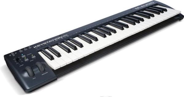 M-AUDIO Keystation 49 MK3 MIDI keyboard 49 tangenter USB Svart