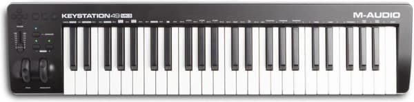 M-AUDIO Keystation 49 MK3 MIDI-näppäimistö 49 näppäintä USB Musta