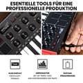Pikkukuva 4 / 6: AKAI MPK Mini MK3 Control näppäimistö Pad-ohjain MIDI USB Musta, punainen