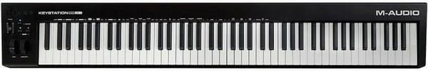 M-AUDIO Keystation 88 MK3 MIDI keyboard 88 tangenter USB Sort, Hvid