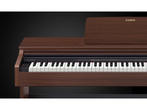 Casio Celviano digitalpiano, 88 tangenter, pedaler, brun