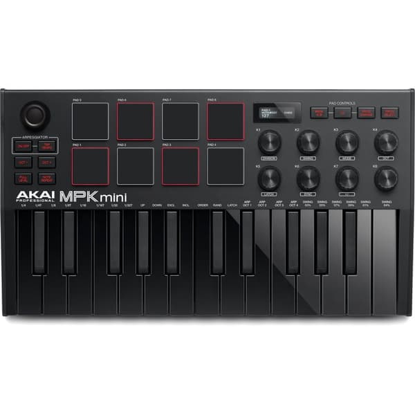 AKAI MPK Mini MK3 Control keyboard Pad controller MIDI USB Sort