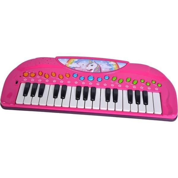 Klaviatur - Simba Toys - Enhörning - 32 tangenter - Ljudlägen - För barn från 3 år