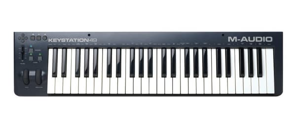 M-AUDIO Keystation 49 MK3 MIDI-näppäimistö 49 näppäintä USB Musta