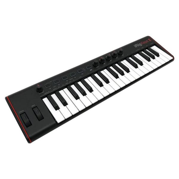 MIDI Keyboard - IK Multimedia - iRig Keys 2 - 37 Mini-Keys - Ljudutgång - Kompakt