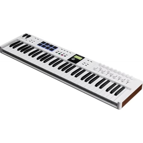 Arturia ESSENTIAL3-61 - Keylab Essential 3 61-tangenters tangentbord - Vit