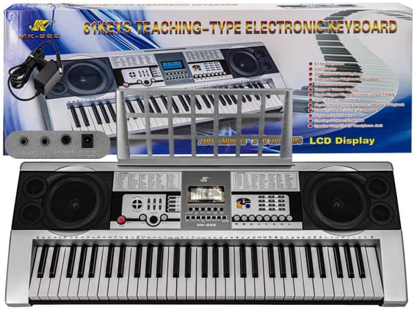 Keyboard MK-922 - stort LCD display, 61 taster