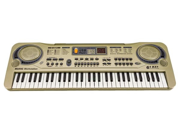 Keyboard MQ-811 Orgel, 61 tangenter, strømforsyning, mikrofon, USB