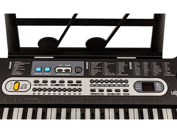 Keyboard MQ-6119L Orgel, 61 tangenter, Mikrofon, Game Learning