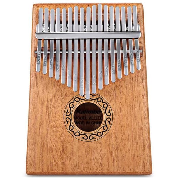 Thumb Piano 17 Key Kalimba Finger Bärbart trämusikinstrument