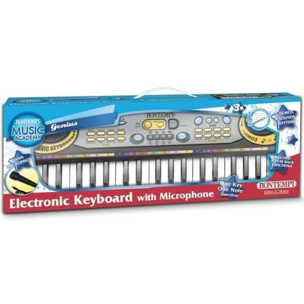 Elektroniskt tangentbord med 37 tangenter + mikrofon