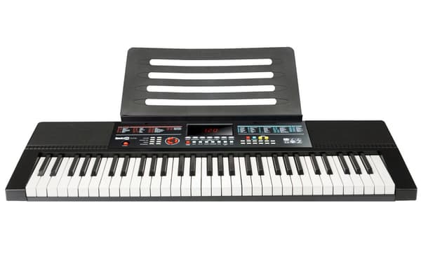 RockJam 61-tangenters Keyboard Piano med Lektioner och Notklistermärken