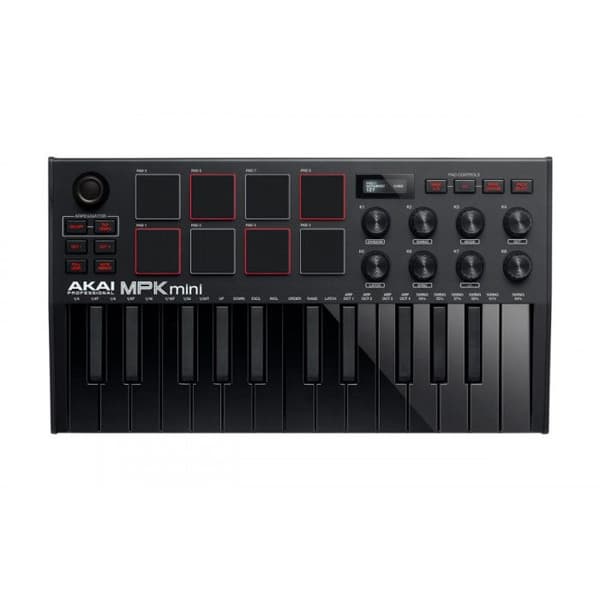 AKAI PROFESSIONAL KAP MPKMINI3BK - Mininycklar - USB 25 mini anteckningar 8 block