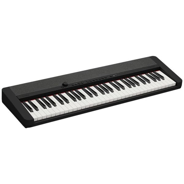 Casio CT S 1 BK kompakt tangentbord med 61 tangenter och vintageljud Svart