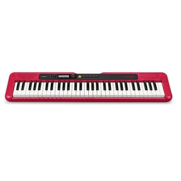Piano - CASIO - CT-S200RD - 61 dynamiska tangenter - 400 ljud - 77 rytmer