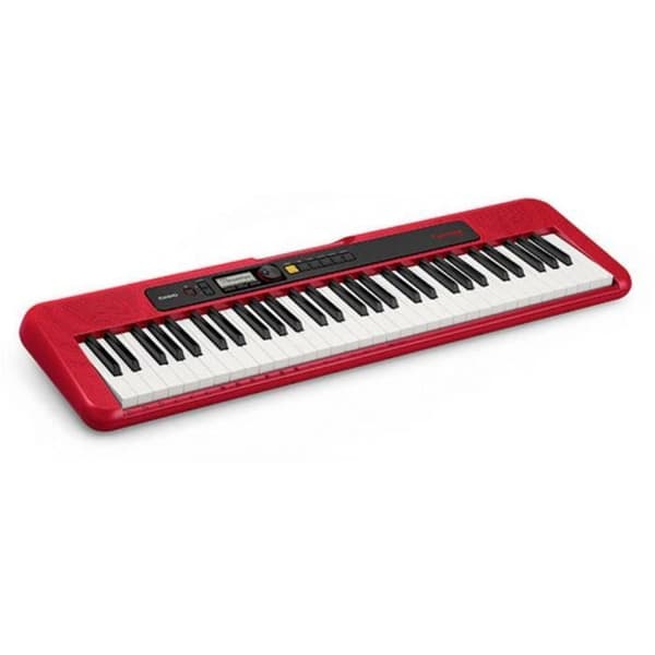 Piano - CASIO - CT-S200RD - 61 dynamiska tangenter - 400 ljud - 77 rytmer