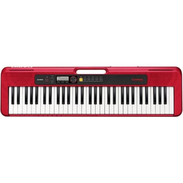 Piano - CASIO - CT-S200RD - 61 dynamiska tangenter - 400 ljud - 77 rytmer