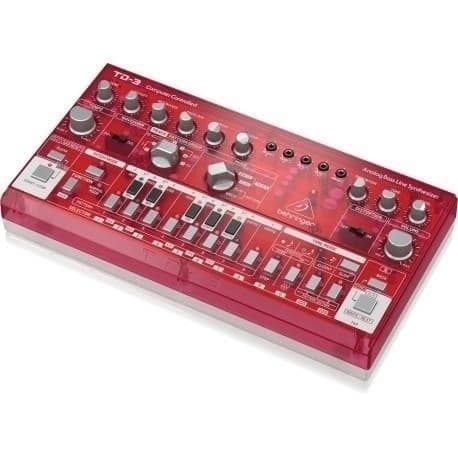 Behringer TD-3-SB Baslinjesynthesizer Rød Transparent