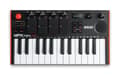 Miniatyrbillede 3 af 7: AKAI MPK Mini Play MK3 Control keyboard Pad-controller MIDI USB Sort, Rød