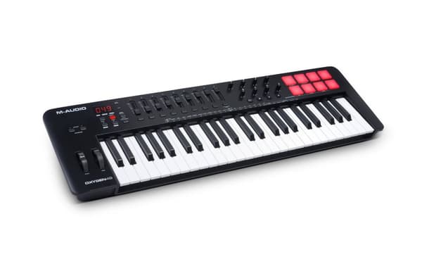 M-AUDIO Oxygen 49 (MKV) MIDI-keyboard 49 tangenter USB Svart