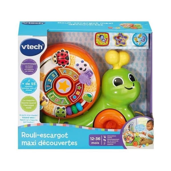 VTECH MAXI DISCOVERIES SNEGLERULLE