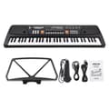 Miniatyrbillede 1 af 2: Elektronisk Keyboard, 61 Taster, Genopladelig,sort