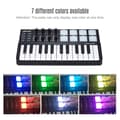 Pikkukuva 3 / 4: MIDI-ohjain, 25 nopeusherkkää näppäintä, 8 RGB-taustavalaistua padia