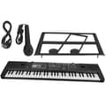 Miniatyrbillede 1 af 2: Digitalt Keyboard, 61 Taster, Inkluderer Mikrofon og Musikstativ,61 nøgler