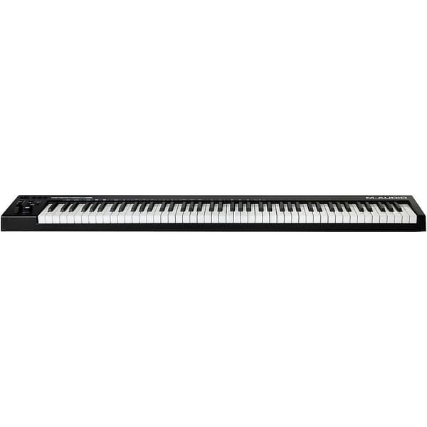 M-AUDIO Keystation 88 MK3 MIDI-keyboard 88 tangenter USB Sort, Hvid