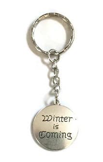 Nyckelring Winter is coming Game Of Thrones House Stark
