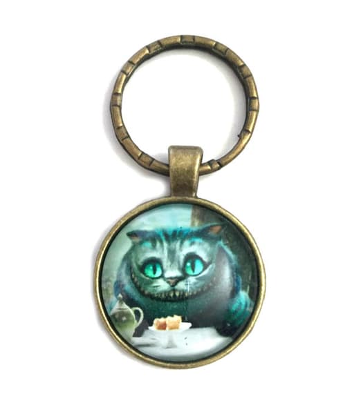 Nyckelring Cheshire Cat Cheshire katten Alice I Underlandet