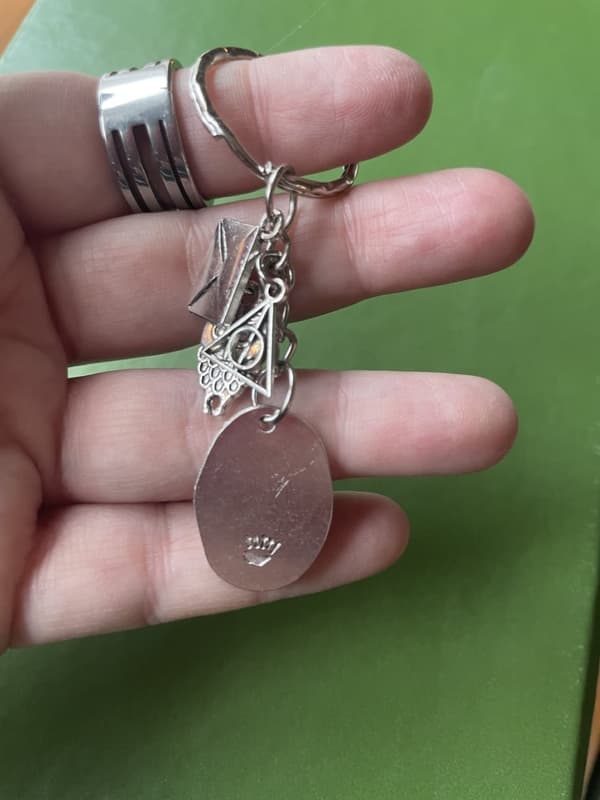 Keyring - Always - Deathly Hallows - Owl - Letter