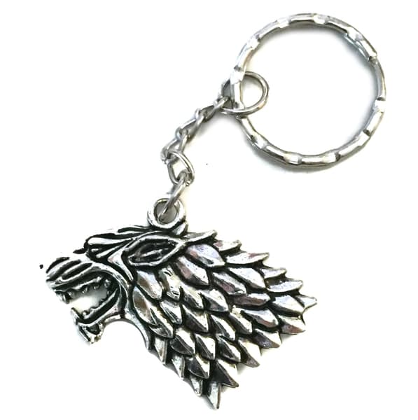 Keyring House Stark Game Of Thrones Wolf